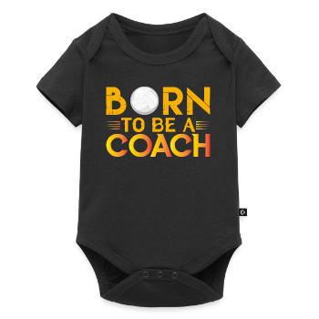 Gift coach Volleyball coach | Coach Volleyball - Baby Premium short-sleeve bodysuit - black - Front