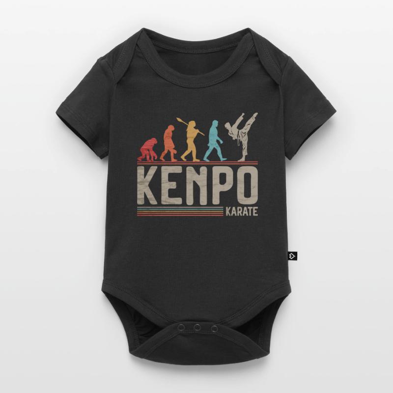 Kenpo Karaté Evolution Arts Martiaux Evolution Body à manches courtes Premium Bébé