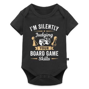Game Night Board Game Skills - Baby Premium short-sleeve bodysuit - black - Front