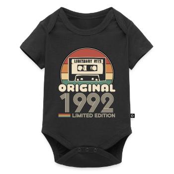 1992 - Baby Premium short-sleeve bodysuit - black - Front