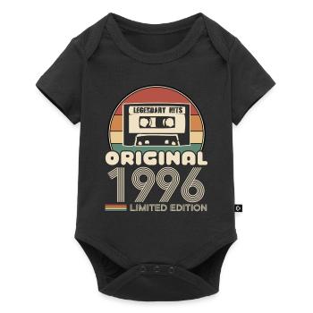 1996 - Baby Premium short-sleeve bodysuit - black - Front