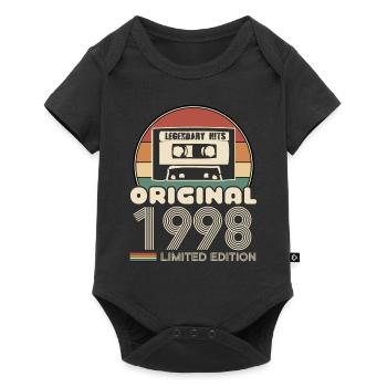 1998 - Baby Premium short-sleeve bodysuit - black - Front