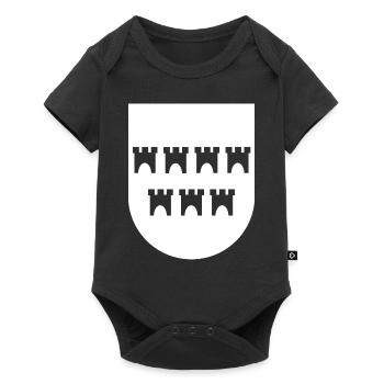 Fans de Transylvanie - Body à manches courtes Premium Bébé - noir - Devant