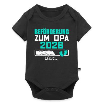 Promotion au poste de grand-père 2026 - Body à manches courtes Premium Bébé - noir - Devant