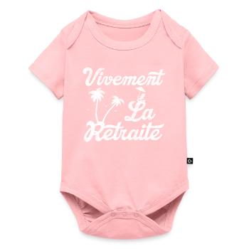 Long live retirement - - Baby Premium short-sleeve bodysuit - rose - Front