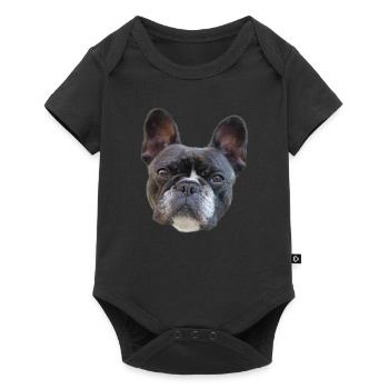 LIMITED * French Bulldog * - Baby Premium short-sleeve bodysuit - black - Front