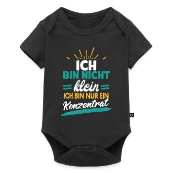 Dis petit - je ne suis pas petit je suis - Body à manches courtes Premium Bébé - noir - Devant