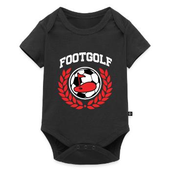 Footgolf Soccergolf Golf Football Trend Hobby Cadeau - Body à manches courtes Premium Bébé - noir - Devant