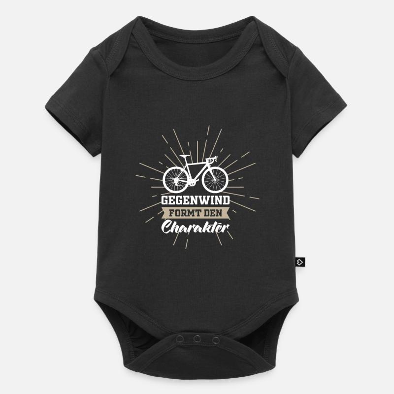 Idée cadeau vélo de route - Body à manches courtes Premium Bébé - noir