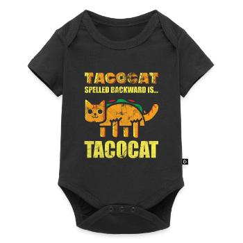 Taco's funny gift idea - Baby Premium short-sleeve bodysuit - black - Front