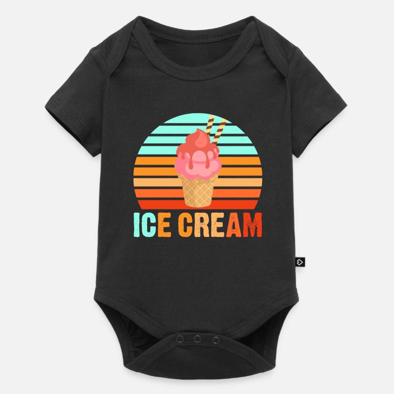 Glace glace - Body à manches courtes Premium Bébé - noir