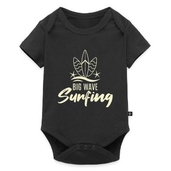 Surf surf surf - Body Premium a maniche corte per neonati  - nero - Fronte