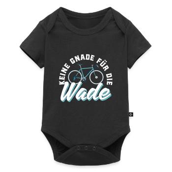 bike-rider - Baby Premium short-sleeve bodysuit - black - Front