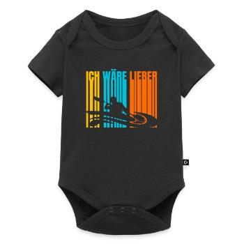 Kayak Kayaker Kayak Tour Kayaking - Baby Premium short-sleeve bodysuit - black - Front