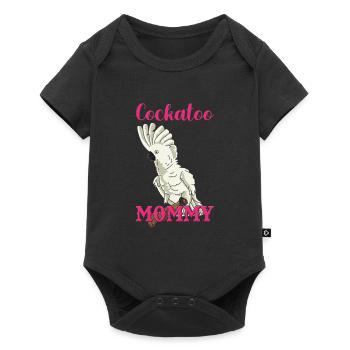 Oiseau perroquet cacatoès | Maman cacatoès - Body à manches courtes Premium Bébé - noir - Devant