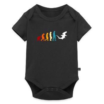 Hammerhai Evolution - Body à manches courtes Premium Bébé - noir - Devant