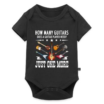 Funny Guitar Saying Guitar Player Musician G - Baby Premium short-sleeve bodysuit - black - Front