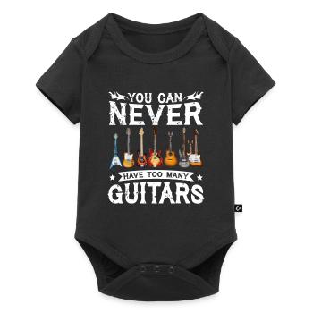 Funny Guitar Saying Guitar Player Musician G - Baby Premium short-sleeve bodysuit - black - Front