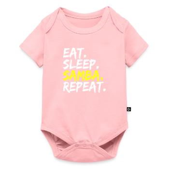 Eat Sleep Samba Repeat Dance Outfit Latina Latino - Baby Premium short-sleeve bodysuit - rose - Front