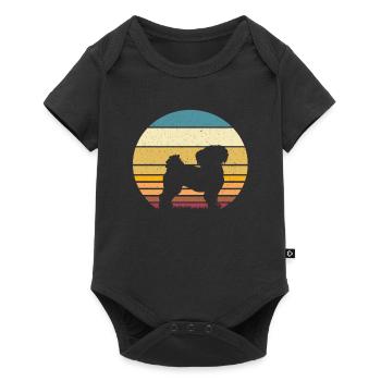 Bolonka Zwetna - Body à manches courtes Premium Bébé - noir - Devant