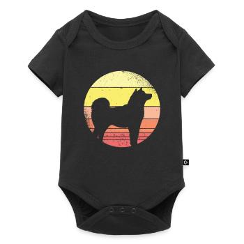 Shiba Inu - Baby Premium short-sleeve bodysuit - black - Front