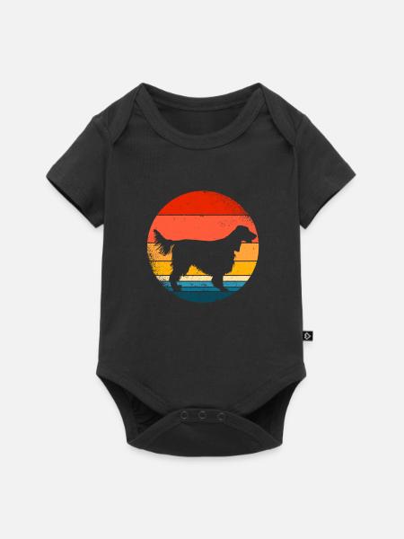 Irish Setter - Baby Premium Kurzarmbody - Schwarz