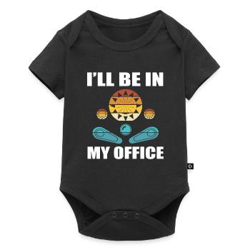 Pinball Player Gift - Baby Premium short-sleeve bodysuit - black - Front