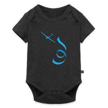 Planeurs - Body à manches courtes Premium Bébé - noir - Devant