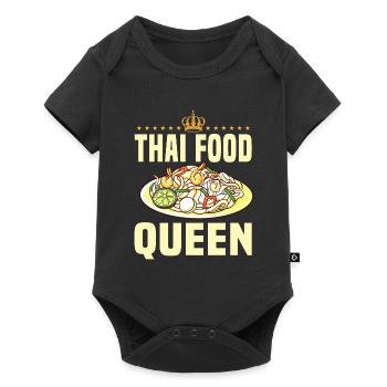 Thai Food Reine - Body à manches courtes Premium Bébé - noir - Devant