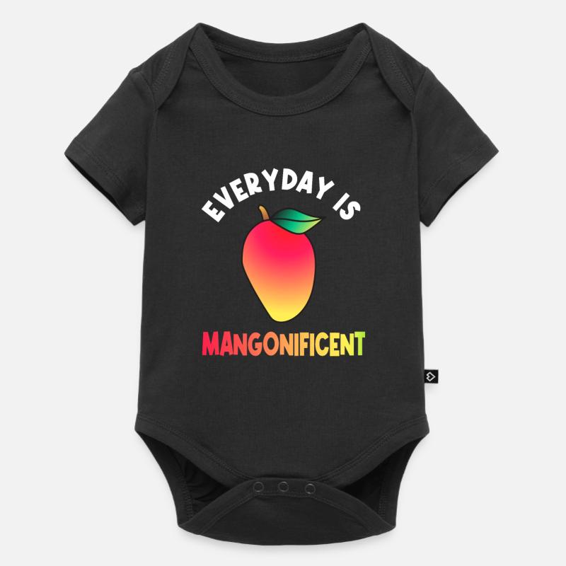 Cadeau drôle de mangue - Body à manches courtes Premium Bébé - noir