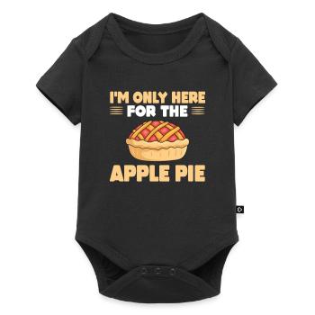 Apple pie - Baby Premium short-sleeve bodysuit - black - Front