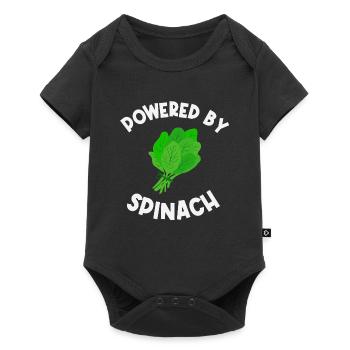 Spinach Gift - Baby Premium short-sleeve bodysuit - black - Front