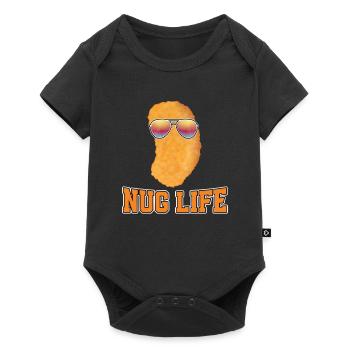 Chicken Nugget - Baby Premium short-sleeve bodysuit - black - Front