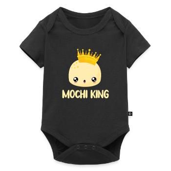 Mochi King - Baby Premium short-sleeve bodysuit - black - Front