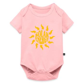 Solar energy - Baby Premium short-sleeve bodysuit - rose - Front