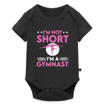 Turnerin - Baby Premium Kurzarmbody - Schwarz - Vorne