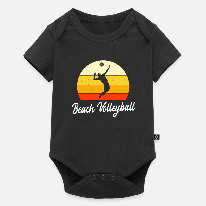 Beach-volley - Body à manches courtes Premium Bébé - noir