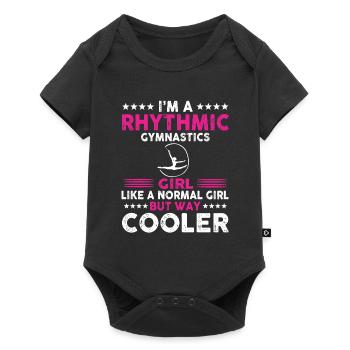Rhythmic Gymanstik Girls - Baby Premium short-sleeve bodysuit - black - Front
