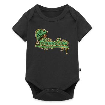 Natures Art Chameleon Urban Reptile Owner - Baby Premium short-sleeve bodysuit - black - Front