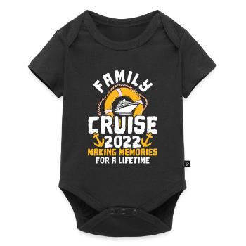 Cruise Holidays - Baby Premium short-sleeve bodysuit - black - Front