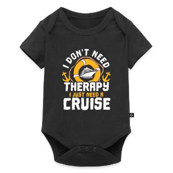 Cruise Holidays - Baby Premium short-sleeve bodysuit - black - Front