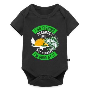 Angler Hobby Angler Fischer - Body à manches courtes Premium Bébé - noir - Devant