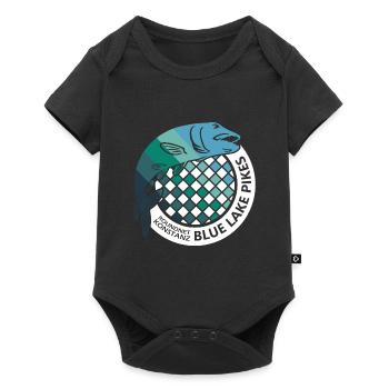 Blue Lake Pikes Konstanz - Baby Premium Kurzarmbody - Schwarz - Vorne