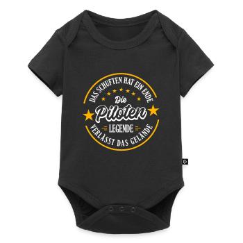 PILOT Pension 2025 a real legend is leaving the - Baby Premium short-sleeve bodysuit - black - Front