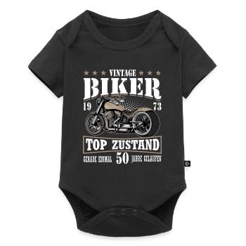 "Rankingkeyword" Thema Spruch Empfänger - Baby Premium Kurzarmbody - Schwarz - Vorne