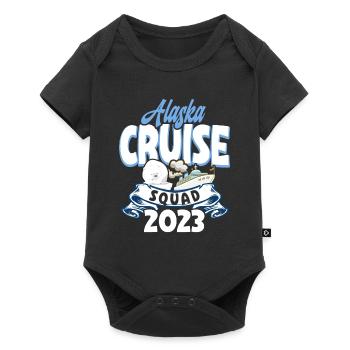 Kreufahrt Kreuzfahrtreisender Alaska Squad Cruise - Body à manches courtes Premium Bébé - noir - Devant