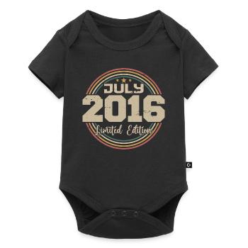 2016 Birthday July 2016 Gift July 2016 - Baby Premium short-sleeve bodysuit - black - Front