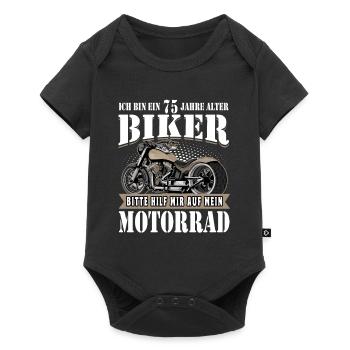75 Anniversaire 1949 Moto Moto - Body à manches courtes Premium Bébé - noir - Devant