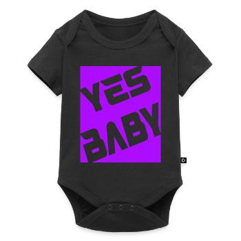 chéri - Body à manches courtes Premium Bébé - noir - Devant