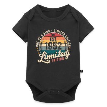 Birthday Gift 1952 Vintage 1952 Retro 1952 - Baby Premium short-sleeve bodysuit - black - Front